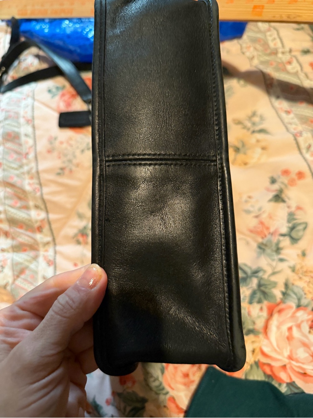 Coach Black Leather Vintage Willis bag - Picture 3 of 10